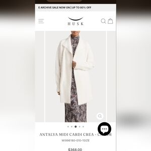 Cozy White Women Sweater